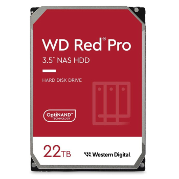 Dysk HDD WD Red Pro WD221KFGX (22 TB ; 3.5"; 512 MB; 7200 obr/min)