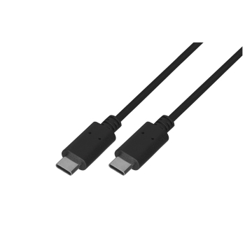 Kabel Lanberg CA-CMCM-10CU-0010-BK (USB typu C - USB typu C ; 1m; kolor czarny)