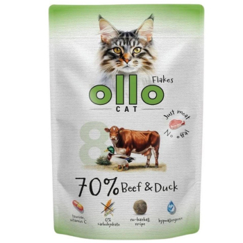 Ollo saszetka nr 8 kot Wołowina Kaczka 85 g