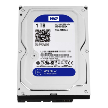 Dysk HDD WD Blue WD10EZEX (1 TB ; 3.5"; 64 MB; 7200 obr/min)