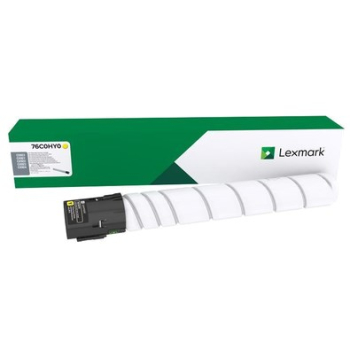 Lexmark 76C0HY0 kaseta z tonerem 1 szt. Oryginalny Żółty