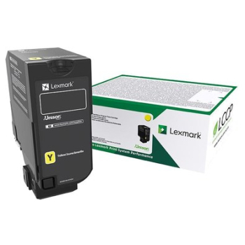 Lexmark 75B20Y0 kaseta z tonerem 1 szt. Oryginalny Żółty