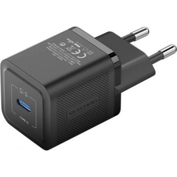 Ładowarka Vention USB-C 20W GaN czarna