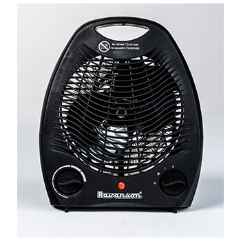 Termowentylator podłogowy Ravanson FH-105B (2000W; kolor czarny)