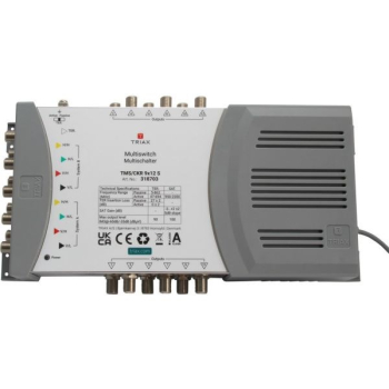 Multiswitch TMS-9/12S, 9 wejść / 12 wyjść, Triax