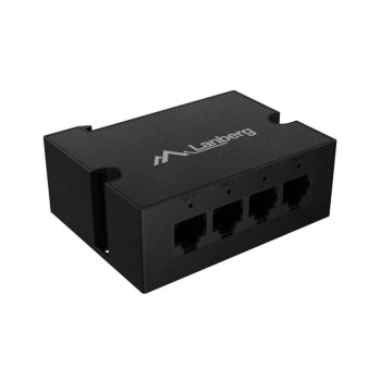 LANBERG SWITCH POE EXTENDER 1XIN 3XOUT 1GB ETHERNET DIN RAIL 90W