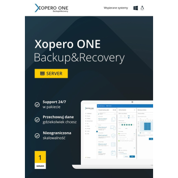 Xopero ONE Lifetime 1x Server Agent + Maintanance & Support Standard - 4 years