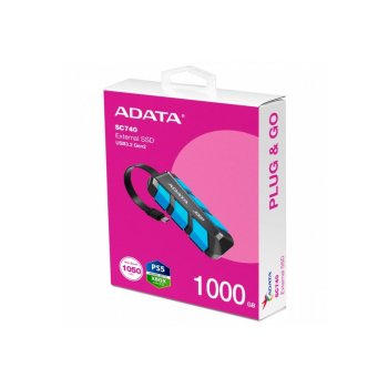 ADATA DYSK SSD SC740 1000 GB COLOR BOX BLUE