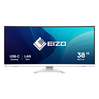 EIZO FlexScan EV3851X-WT monitor komputerowy 95,2 cm (37.5") 3840 x 1600 px UltraWide Quad HD+ LCD Biały