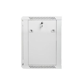 Szafa rack Lanberg WF01-6412-10S (12U; 635mm / 600mm / 450 mm; wisząca; Szklane; 19''; kolor szary)