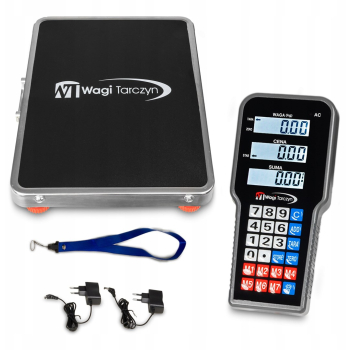 Waga Platformowa WAGI TARCZYN WT-090N 150kg Bezprzewodowy Wyświetlacz