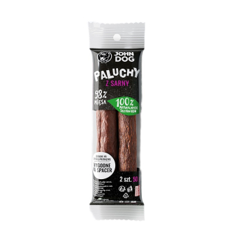 JOHN DOG Paluch Premium z sarny 98% 2 szt 50g-przysmak