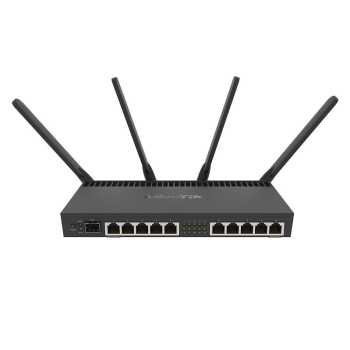 Router WiFi 5 Mikrotik RB4011iGS+5HacQ2HnD-IN 2,4GHz(2x2)/5GHz(4x4) 11p