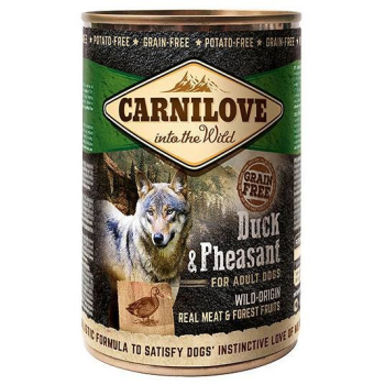 CARNILOVE Into the Wild Duck&Pheasant - mokra karma dla psa - 400 g