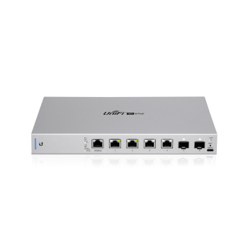 Ubiquiti UniFi US-XG-6POE łącza sieciowe Zarządzany 10G Ethernet (100/1000/10000) Obsługa PoE 1U Szary
