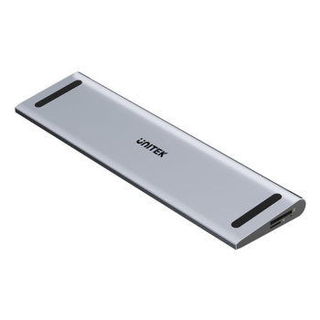 UNITEK STACJA DOKUJĄCA KVM 2X HDMI, 1X DP 4K, USBC, MST, HDMI 2.0 Z PODSTAWKĄ
