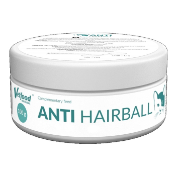 VetFood Anti Hairlball na kule włosowe dla kota 100g