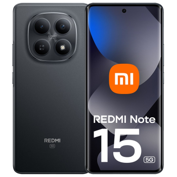 Xiaomi Redmi Note 15 5G 17,2 cm (6.77") 8 GB 128 GB 5520 mAh Czarny