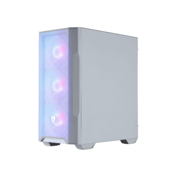 MSI MAG FORGE M100R Midi Tower Przezroczysty, Biały
