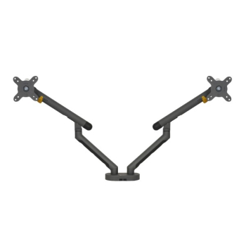 BakkerElkhuizen Bakker Elkhuizen Flexible Dual - Zestaw montażowy - Regulowane podwójne ramię - Do 2 monitorów - Aluminium, stal, tworzywo ABS, guma t
