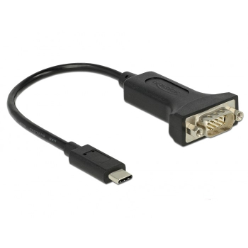 DELOCK Adapter USB Type-C > 1 x Seriell DB9 RS-232