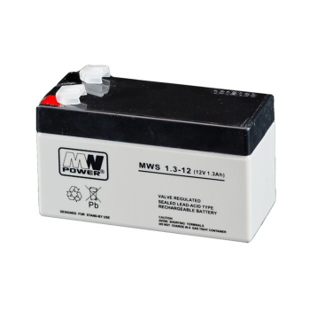 Akumulator MPL MWS 1.3-12  (AGM 12V/1,3Ah)