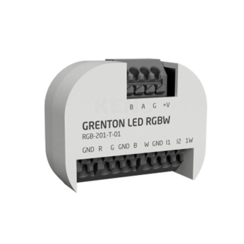 Moduł ściemniający LED RGBW Grenton / wspiera 1-wire / wejścia cyfrowe (2 wej.) / montaż dopuszkowy / TF-Bus