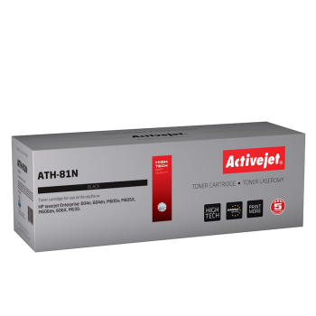 Activejet ATH-81N Toner (zamiennik HP 81A CF281A; Supreme; 10500 stron; czarny)