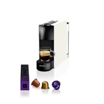 Ekspres kapsułkowy Krups Nespresso Essenza Mini XN1101 (1260W; kolor biały)