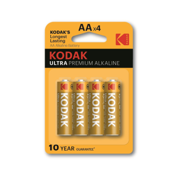 KODAK BATERIE ALKALICZNE ULTRA PREMIUM AA LR6 BLISTER X 4 SZT.