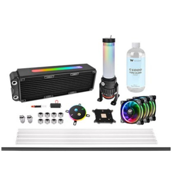 Chłodzenie wodne do procesora Thermaltake Pacific M360 Plus D5 CL-W218-CU00SW-A