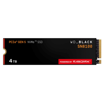 SSD WD Black SN8100 w/o HS 4TB  WDS400T1X0M