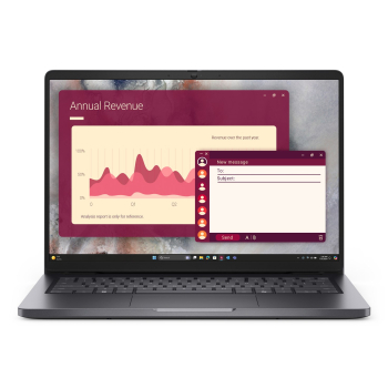 Notebook Dell Pro 14 PC14250 14"FHD+/Ultra 5 220U/16GB/SSD512GB/Intel/W11 PRO Black 3Y ProSupport