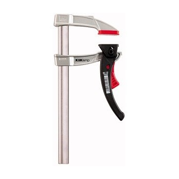 Zacisk stolarski BESSEY KliKlamp 30 cm Stal nierdzewna, Czarny, Czerwony