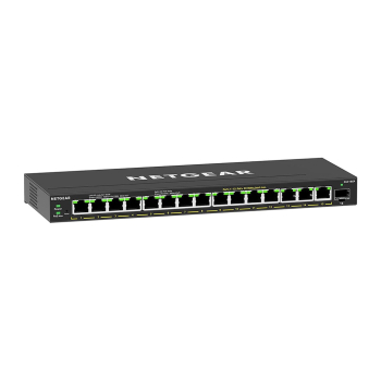 Switch Netgear GS316EP-100PES 16p PoE 180W* (PoE+: 15p) Unmanaged Gigabit