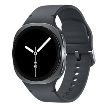 Samsung Galaxy Watch 8 3,3 cm (1.3") AMOLED 40 mm Cyfrowy 438 x 438 px Ekran dotykowy Grafitowy Wi-Fi GPS