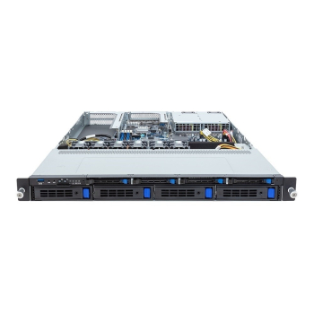 Platforma Gigabyte Rack (1U) R133-X11-AAB1 Intel E-24XX (4x 3,5" SATA HS, 1xM.2, 2x10Gbe, 2x1Gbe, IPMI, 1+1 800W)