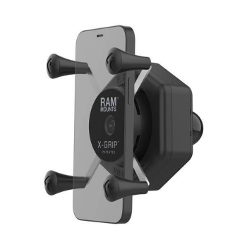 Uchwyt na telefon RAM® X-Grip® z kulką i adapterem Vibe-Safe™
