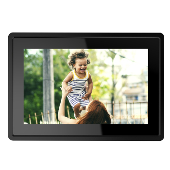 Denver PFF-1021BLACK cyfrowa ramka na zdjęcia Czarny 25,6 cm (10.1") Ekran dotykowy Wi-Fi