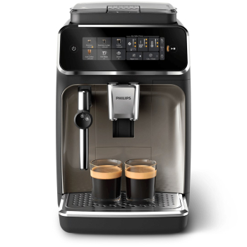 Philips Espresso Coffee Maker | EP3326/90 Series 3300 | Pump pressure 15 bar | Built-in milk frother | Fully Automatic | Black Chrome | 1500 W