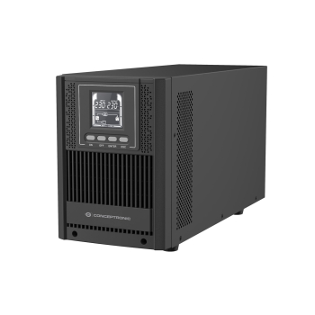 Zasilacz UPS Conceptronic ZEUS52E2K 2000VA 1800W Online Tower UPS - IEC - Podwójna przetwornica (Online) - 2 kVA - 1800 W - Sinus - 220 V - 240 V