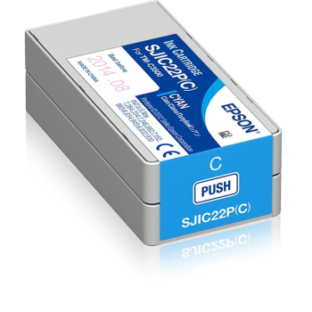 EPSON Patrone fĂĽr ColorWorks C3500 cyan [C33S020602]