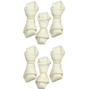 ZOLUX Kość wiązana biała 6 cm x 6