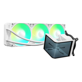 TRYX PANORAMA SE ARGB 360 Kompletne chłodzenie wodne, wyświetlacz 3D AMOLED - 360mm, biały