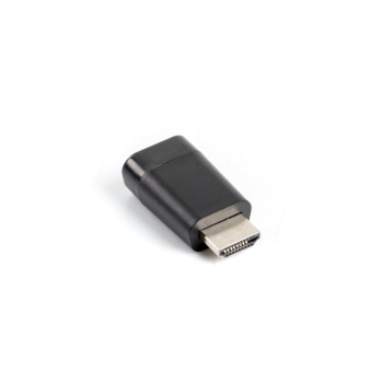 Adapter Lanberg AD-0016-BK (HDMI M - D-Sub (VGA) F; kolor czarny)