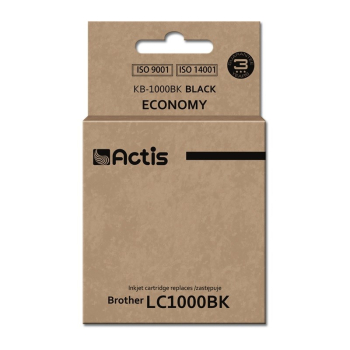 Actis KB-1000BK Tusz (zamiennik Brother LC1000BK/LC970BK; Standard; 36 ml; czarny)