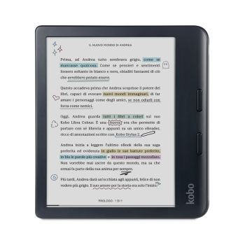 Rakuten Kobo Libra Colour czytnik e-booków Ekran dotykowy 32 GB Wi-Fi Czarny