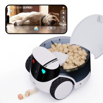 Robot ENABOT ROLA PetPal WH287304 5MP, Micro SD 256GB (robot dla zwierząt: kamera dozownik karmy)