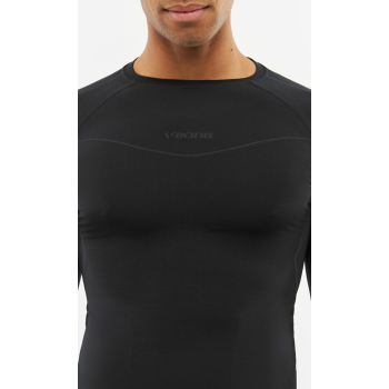 Bielizna męska VIKING Gary 3/4 Set Bamboo roz. M czarna