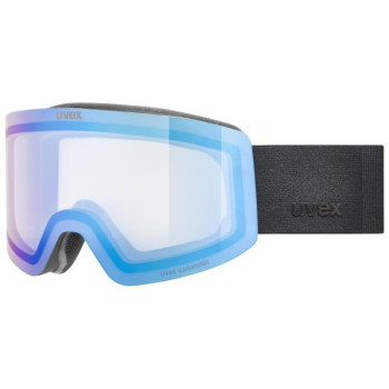 Uvex 5506812330 gogle do sportów zimowych Niebieski Unisex Cylindryczna (płaska) soczewka